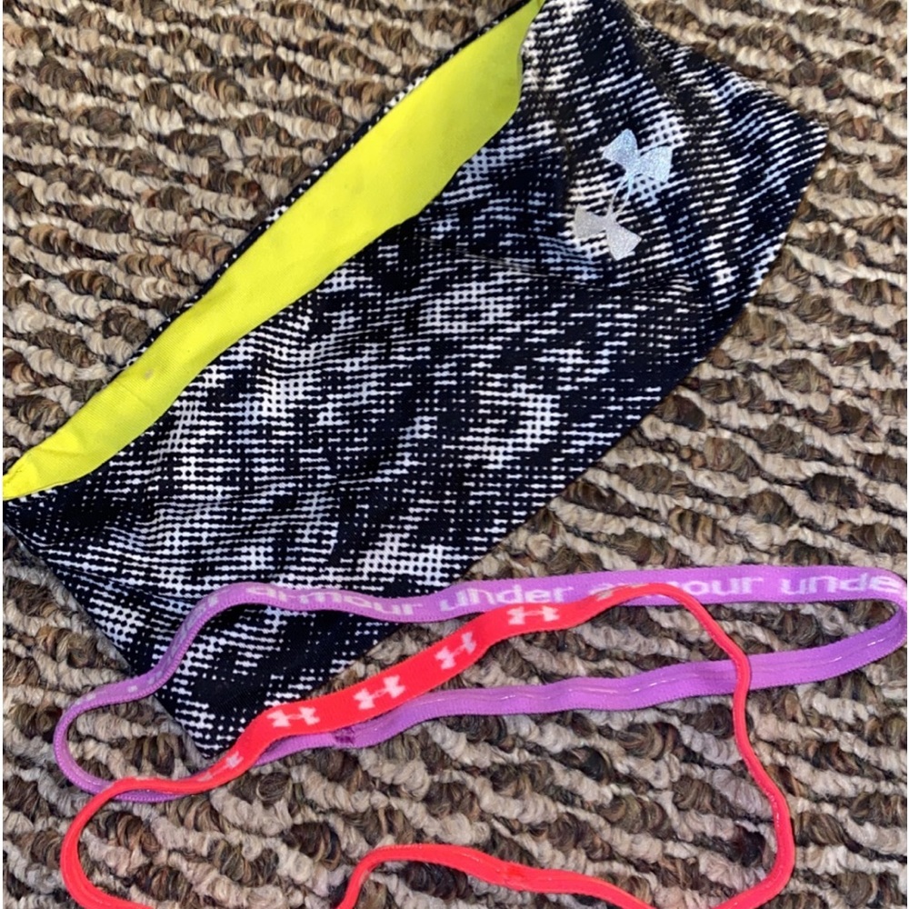 3 Under Armour headbands